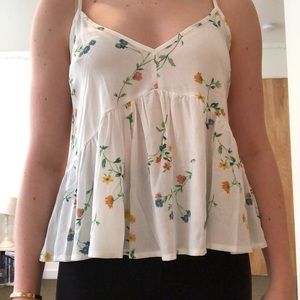 Pacsun Babydoll tank top